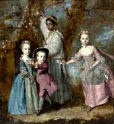 Sir Joshua Reynolds Children of Edward Holden china oil painting artist